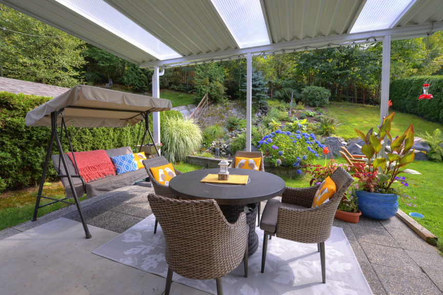 Residential Patio Backyard Realestate Photography