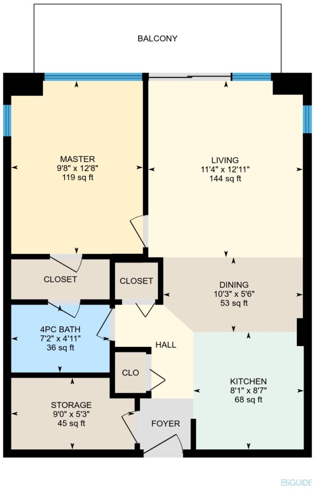 Floor Plan - 2002-4250 Dawson St. Burnaby, BC