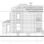 Detailed as-built architectural floor plan for home renovation project - Exterior Elevation